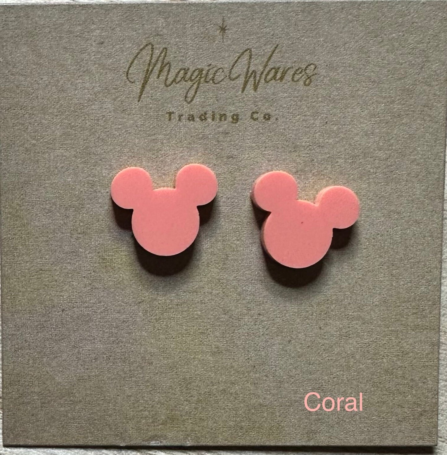 Pastel Studs, 9 Colors to choose from, Laser cut Stud Earrings, Pierced Earlobe Studs, Made to order, Handmade Earrings