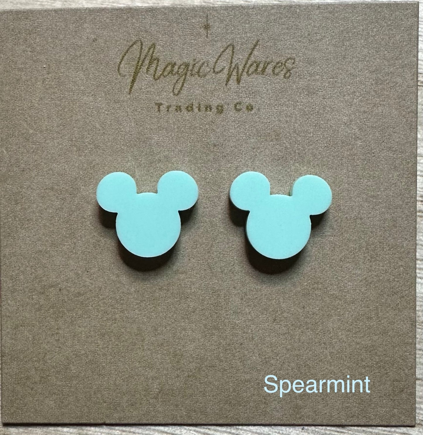 Pastel Studs, 9 Colors to choose from, Laser cut Stud Earrings, Pierced Earlobe Studs, Made to order, Handmade Earrings