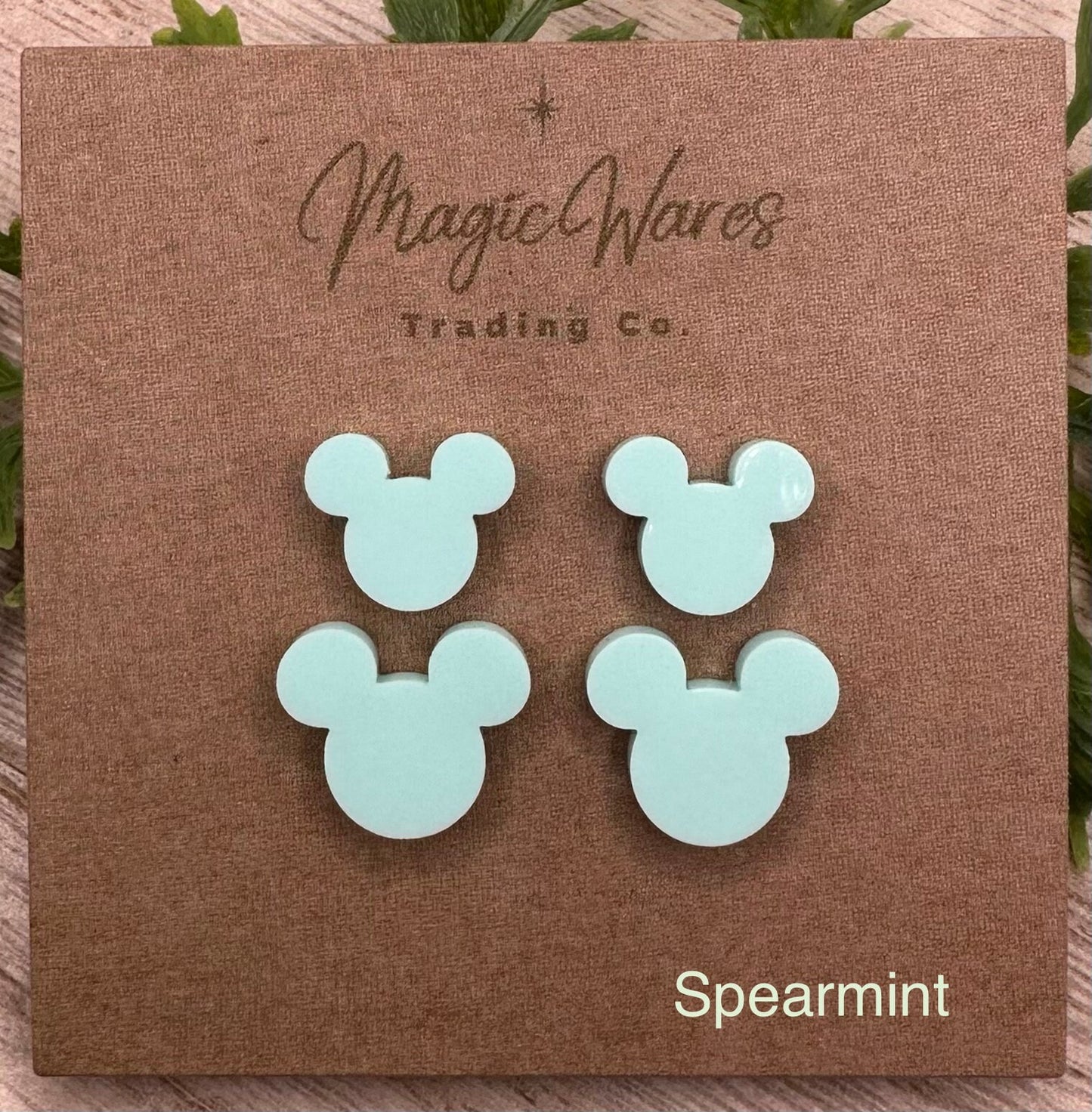 Mom and Me, Pastel Studs, Choice of 8 colors, Child and Adult size stud, Pierced earlobe earrings, Laser cut Earrings, Made to order