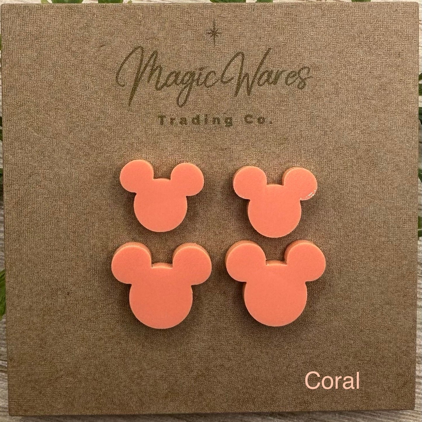 Mom and Me, Pastel Studs, Choice of 8 colors, Child and Adult size stud, Pierced earlobe earrings, Laser cut Earrings, Made to order