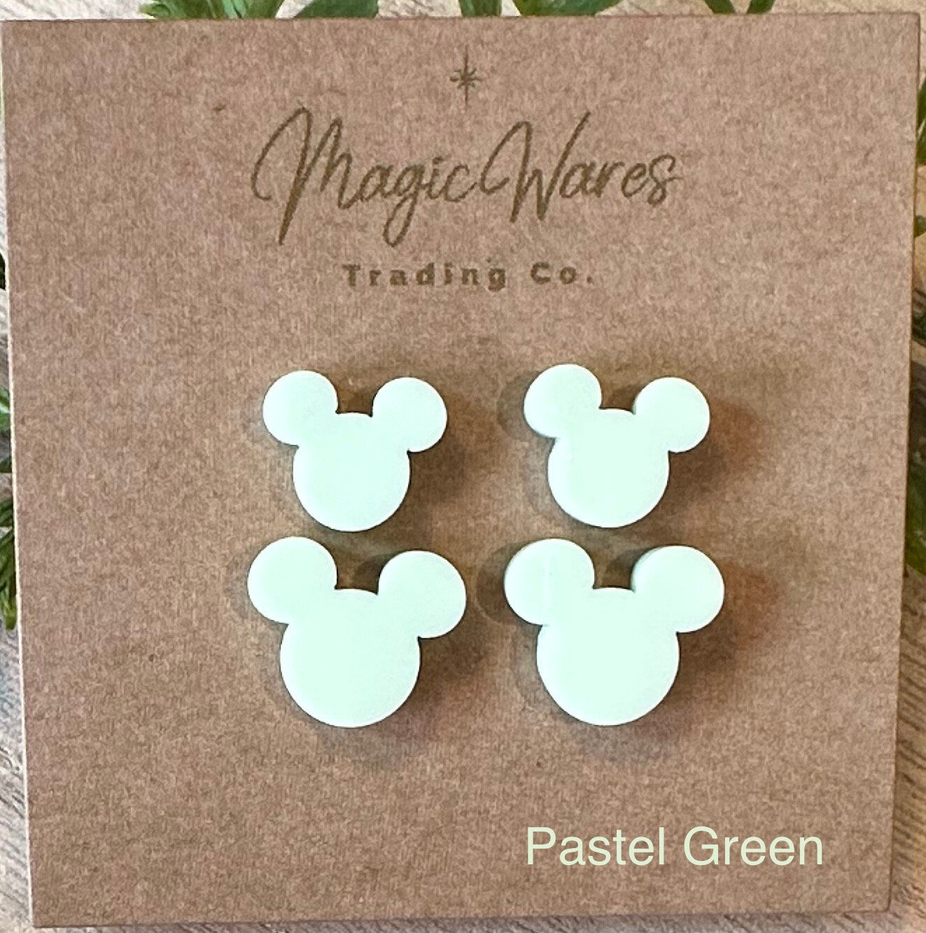Mom and Me, Pastel Studs, Choice of 8 colors, Child and Adult size stud, Pierced earlobe earrings, Laser cut Earrings, Made to order