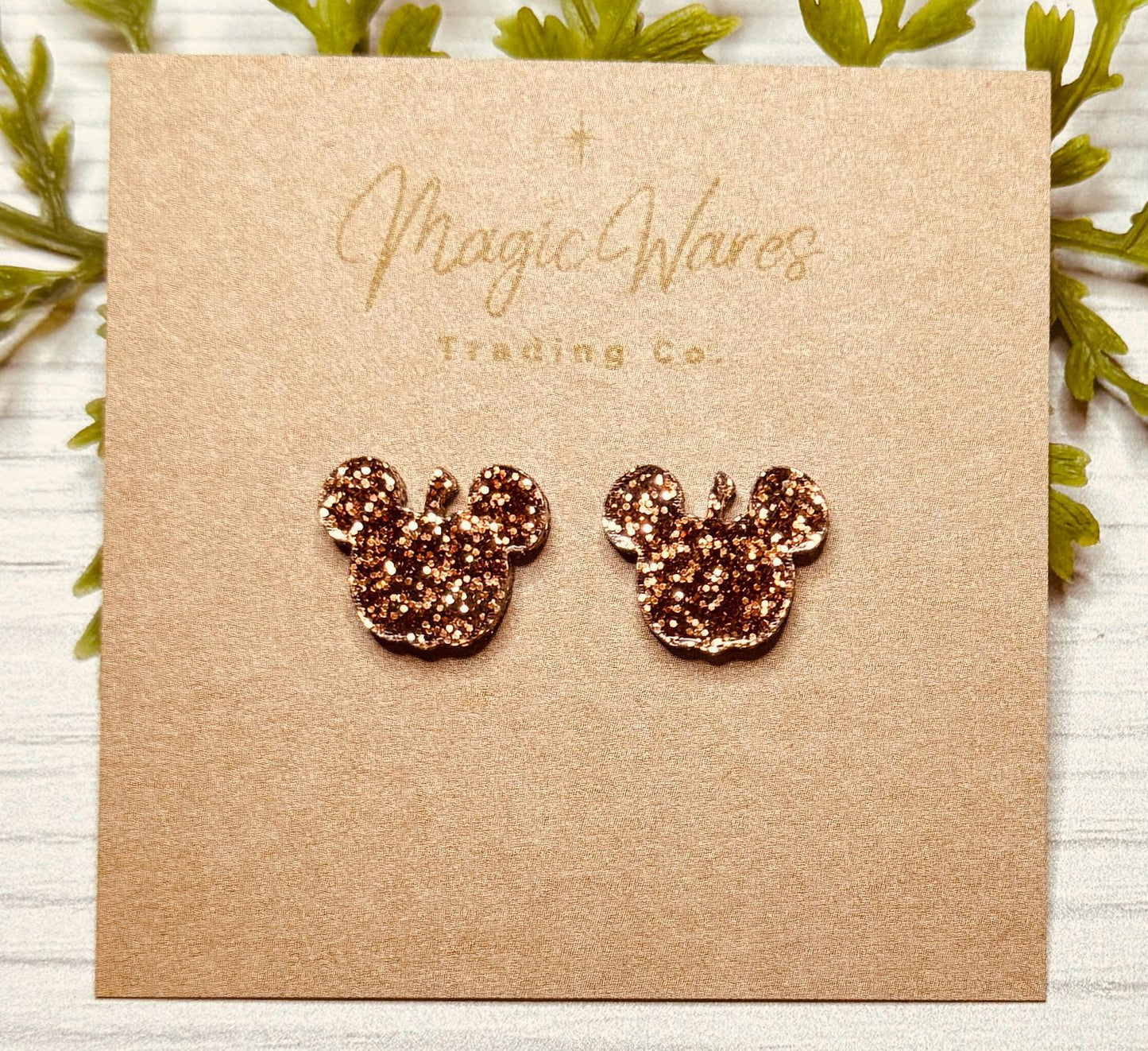 Pumpkin Glitter Mouse Stud, Laser cut Pumpkin Spice Glitter acrylic, Halloween Pumpkin Earrings, Pumpkin stud earrings