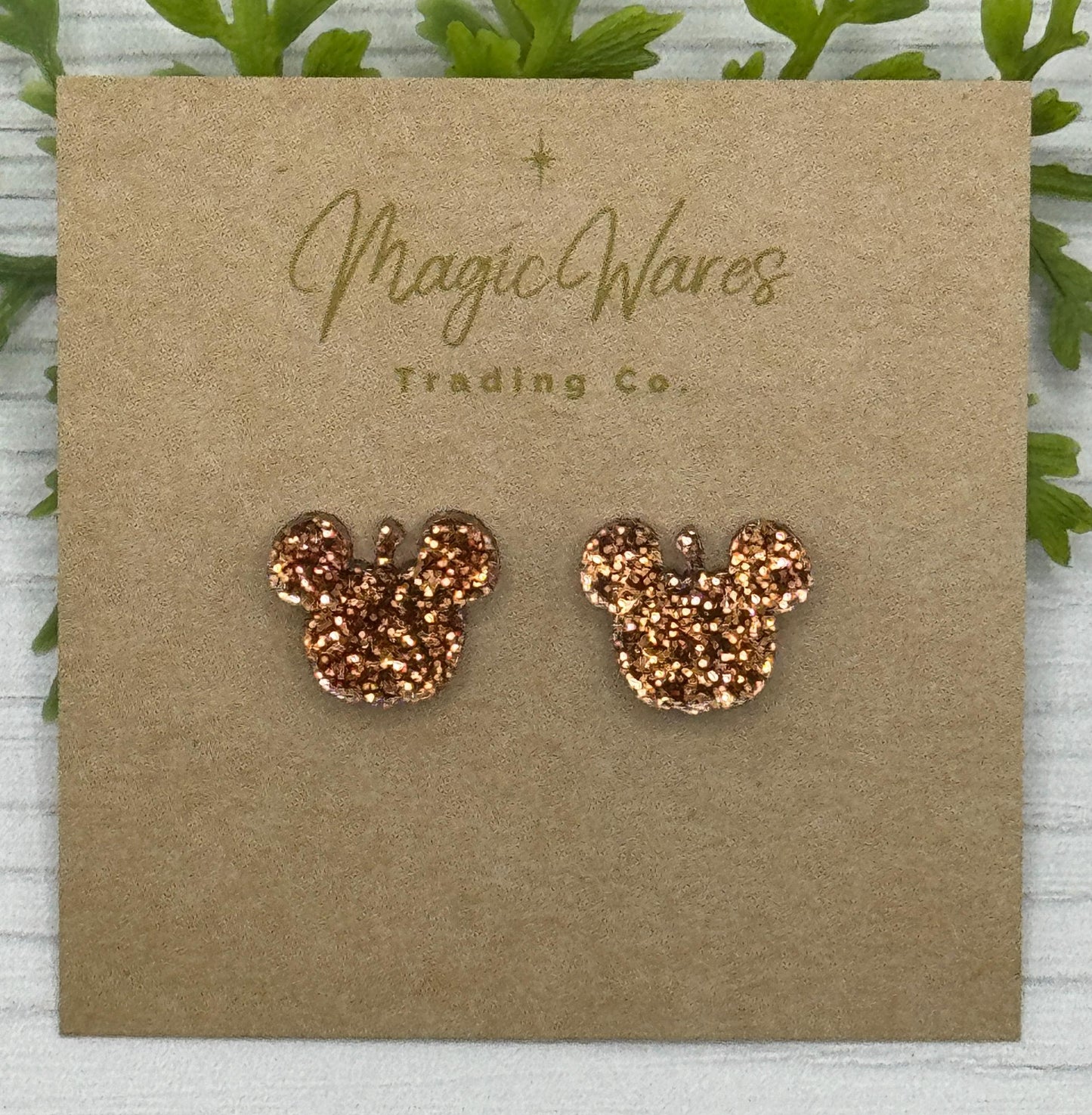 Pumpkin Glitter Mouse Stud, Laser cut Pumpkin Spice Glitter acrylic, Halloween Pumpkin Earrings, Pumpkin stud earrings