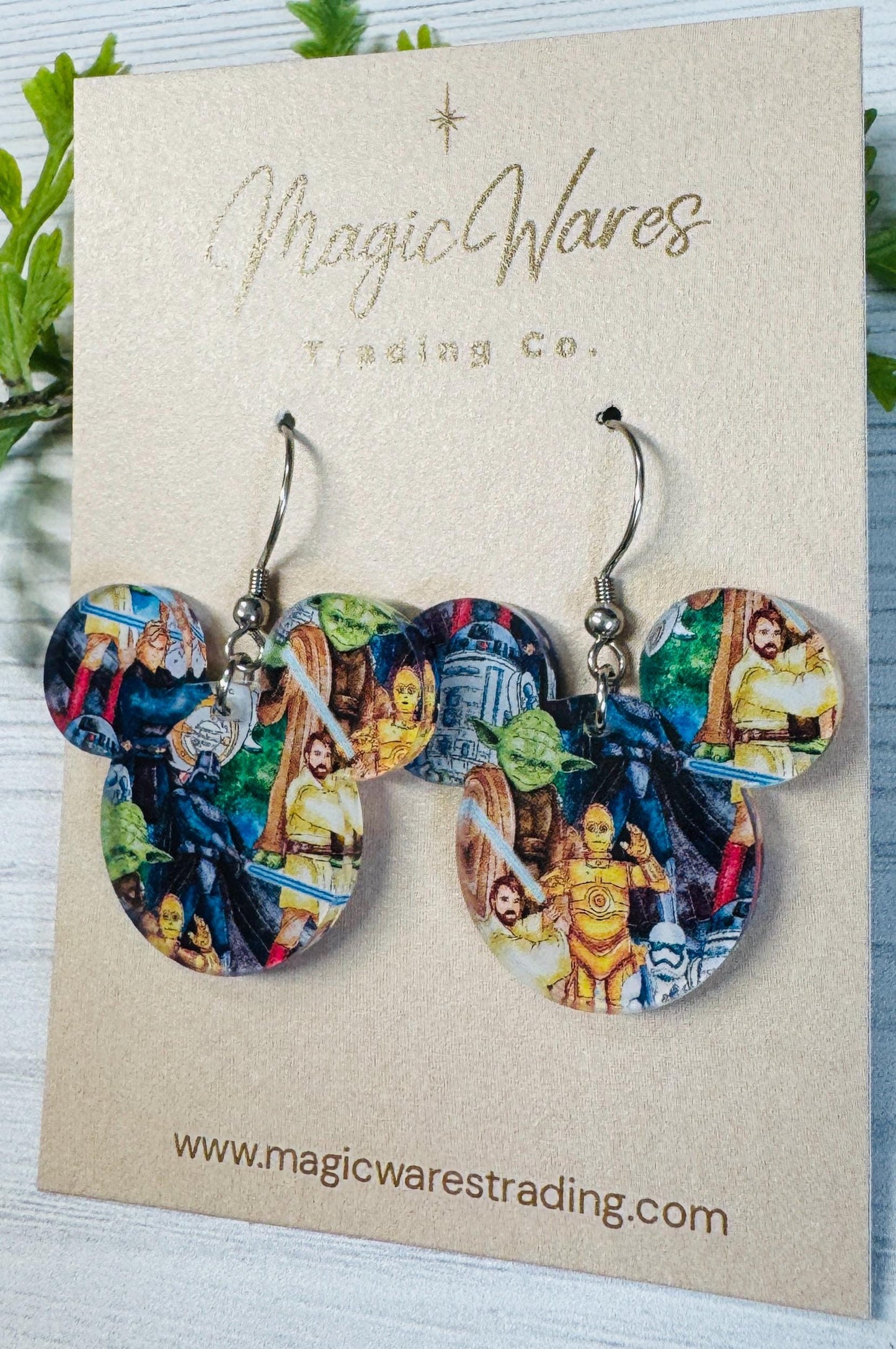 Empire Strikes Back Dangle Earrings, LIMITED QUANTITY