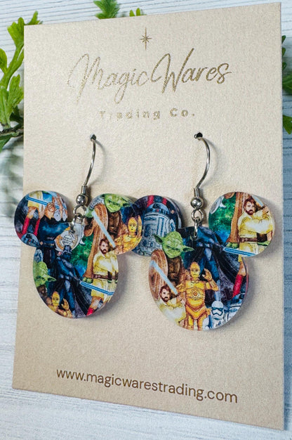 Empire Strikes Back Dangle Earrings, LIMITED QUANTITY