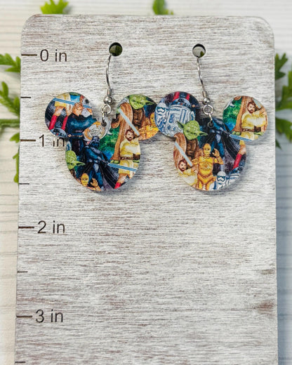Empire Strikes Back Dangle Earrings, LIMITED QUANTITY