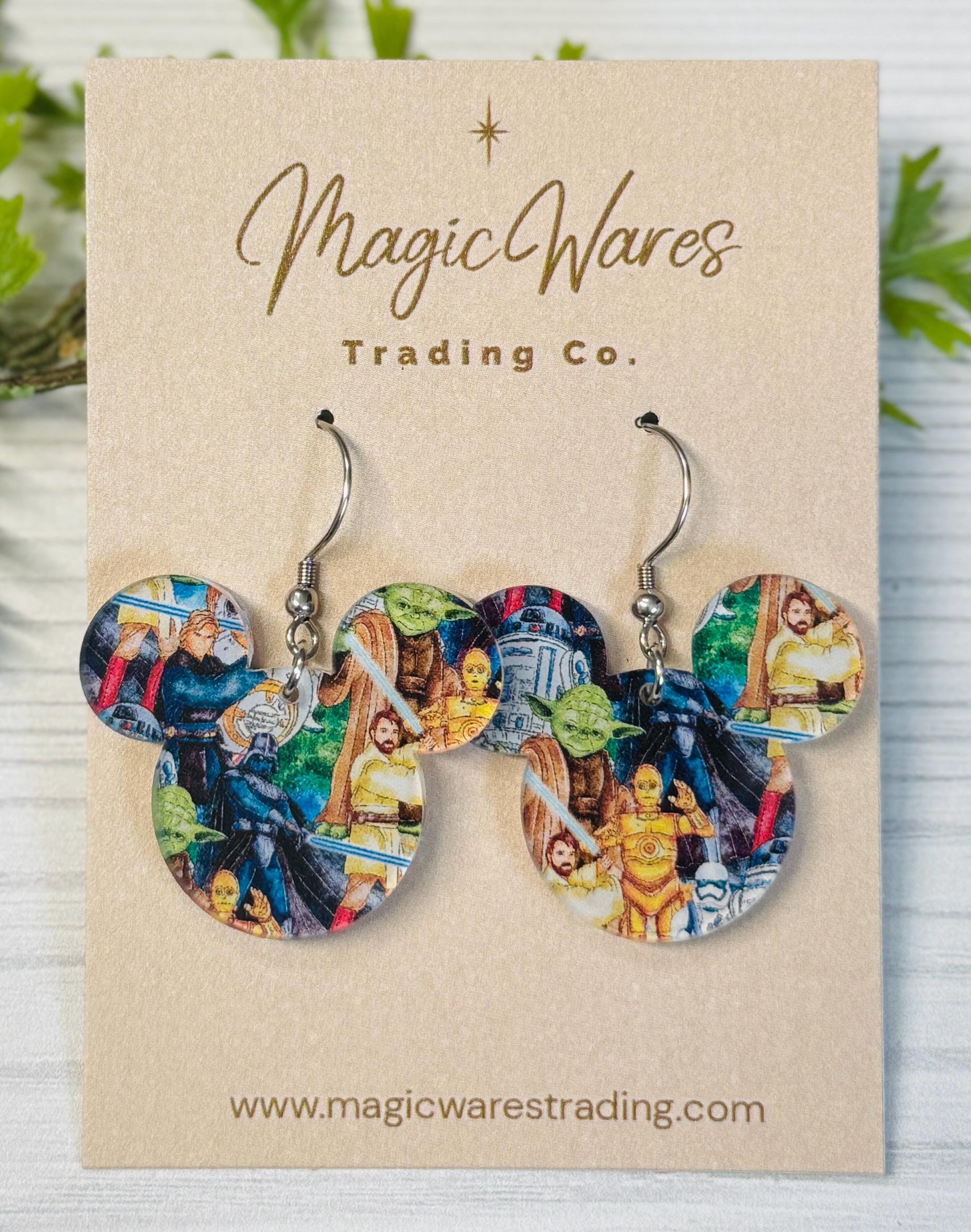 Empire Strikes Back Dangle Earrings, LIMITED QUANTITY